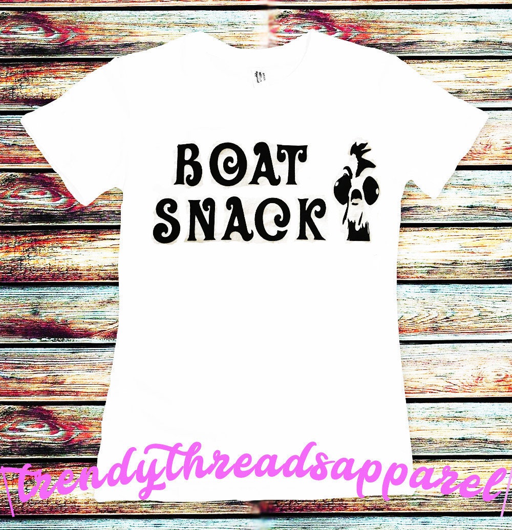 moana boat snack shirt