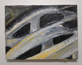 Bike Helmet III - Original Oil Painting