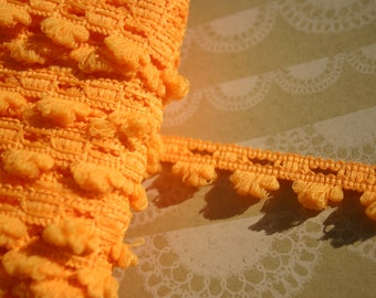 Orange Braid Trim - Fringe Sewing Braided Ribbon - 5/8" Wide - 4 Yards