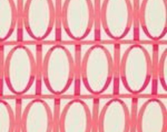 Last Fat Quarter, Farmington - Pink Gate by Martha Negley for Rowan - Westminster Fabric - Pink Lillies 18"x22"