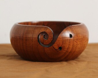 Jujube Wood Yarn Bowl Knitting Bowl Knitting Yarn Bowl Knitting Bowls Yarn Holder Crochet Bowl Knitter Bowl Knitting Yarn Crochet Bowls