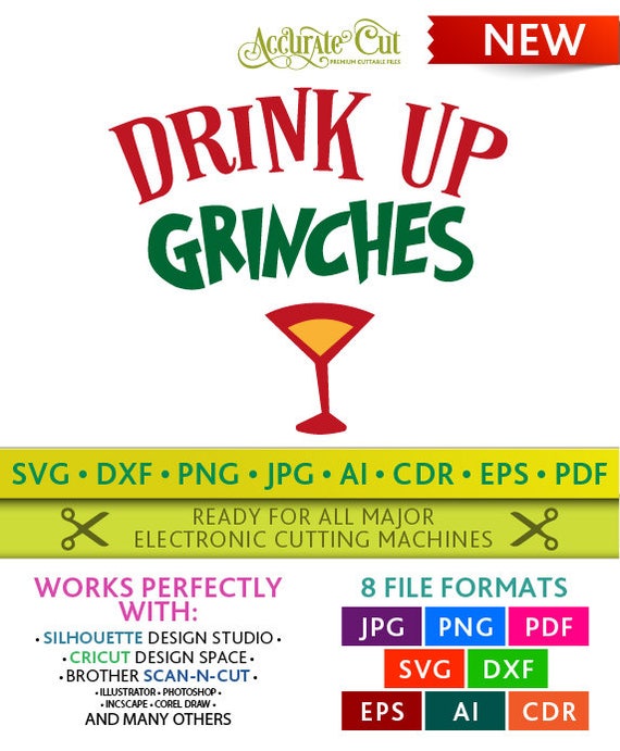 Download Drink Up Grinches Svg Drink Up Grinches Cut Files Christmas