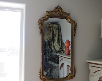 ANTIQUE GOLD MIRROR