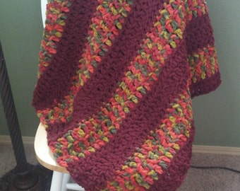 Chunky Crochet Throw. Crochet Afghan. Crochet Throw Blanket. Chunky Afghan. Crochet Blanket. Cozy Throw Blanket. Crochet Throw. Modern Throw