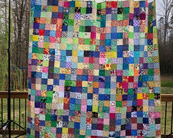 Spring Colors Quilts - Queen Quilts - Traditional Quilts - FREE Shipping to US - 2
