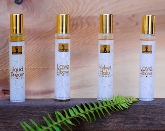 Aphrodisiac Essential Oil Perfume, Ylang Ylang blend, Roll on, Natural fragrance, Aromatherapy blend, Feminine, Gift for Her