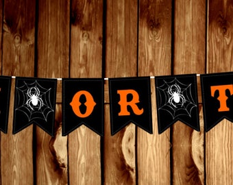 Halloween - Trick or Treat Banner -DIGITAL FILE ONLY