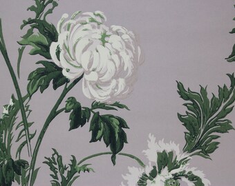 S Vintage Wallpaper White And Yellow Flowers Pine Needles On Gray By The Yard S Vintage Wallpaper White And Yellow Flowers Pine Needles On Gray By The Yard