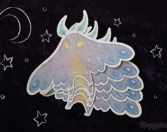 Cutie Cryptid Mothman Sticker