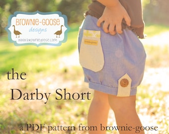 BG Original The Darby Shorts pdf pattern