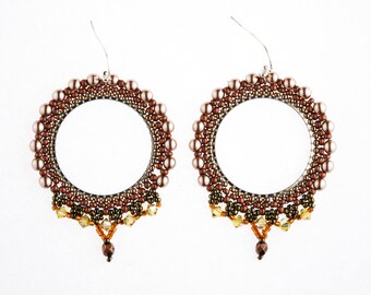Ruffle Earrings