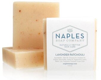 Lavender Patchouli Natural Soap