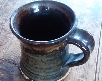 Vintage Handthrown Pottery Coffee Mug