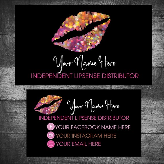 senegence business cards