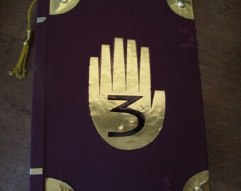 Gravity Falls, Journal 3, Replica with 32 Pages, Handmade, A5, English