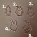 OPEN BEZEL Totoro Vacuum Pendant-perfect for UV resin