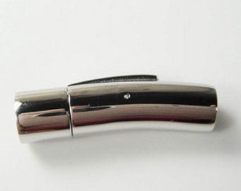 5 sets-643 magnetic clasp stainless steel leather bracelet clasp stainless steel findings for jewelry making ET1320