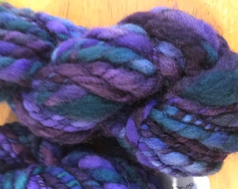 Wild Iris Handspun thick n thin yarn 2oz