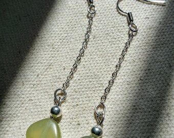 New Jade Dangle Earrings