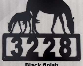 Mare and Foal Address Sign HN21