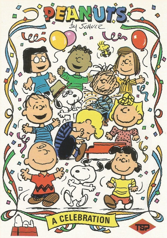 Charlie Brown Peanuts Snoopy A Celebration Refrigerator