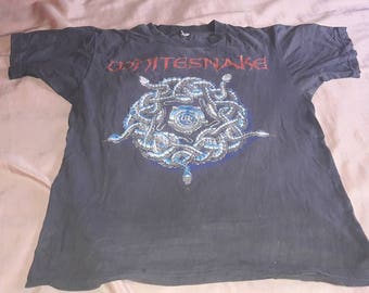 whitesnake stage shirt