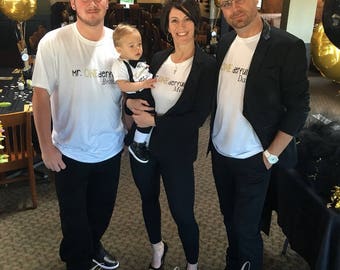 Mr ONEderful family shirts - black and gold - golden birthday - boy first birthday - wonderful birthday - onederful theme