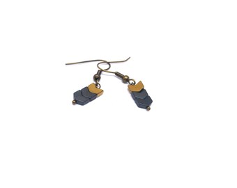 Boucles d'oreille perles