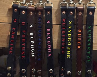 Firefighter Leather Glove Strap