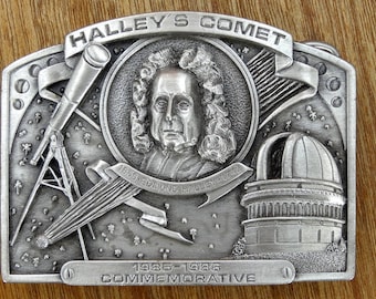 Haley's Comet Commemorative Belt Buckle from 1985.