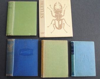 Vintage Book Covers Book Bindings Empty for Junk Journals, Book Making, Smash Books, Upcycling