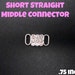 Short Straight Middle Bikini Connector, High Quality