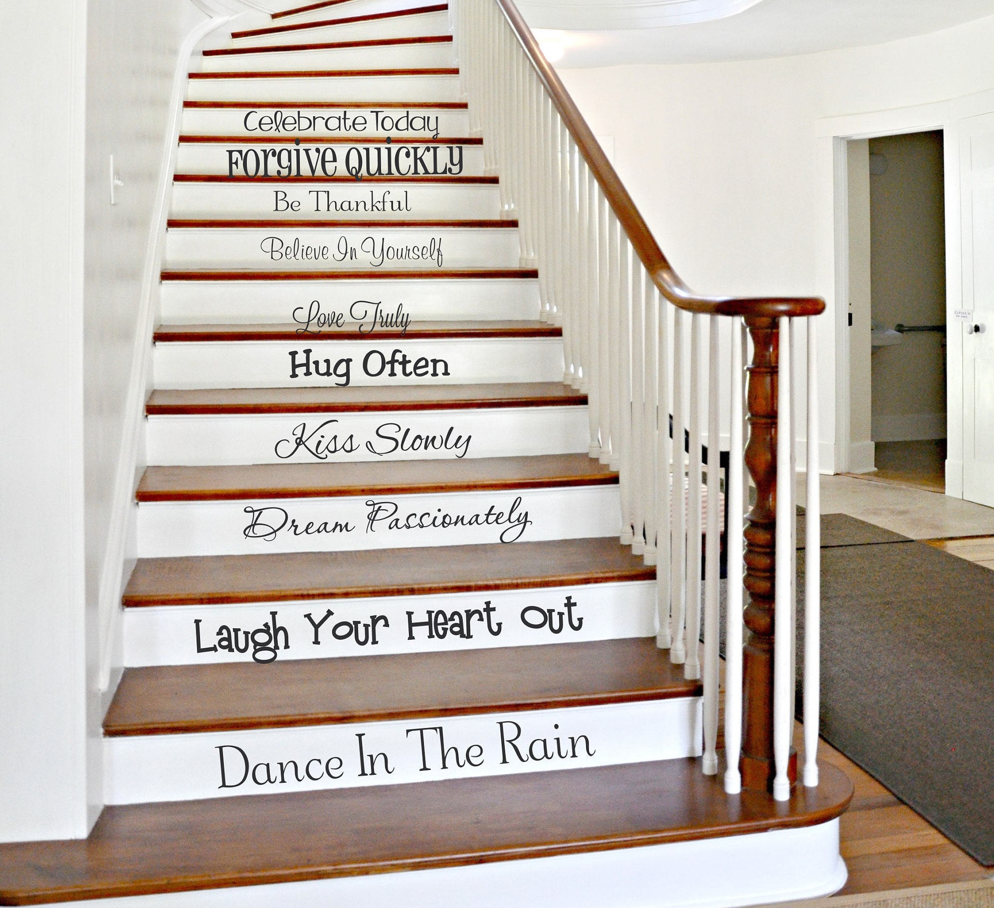 Family Stair Decals We Do Stairway Decals Stair Riser