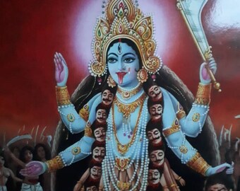 Hindu Goddess maha kali