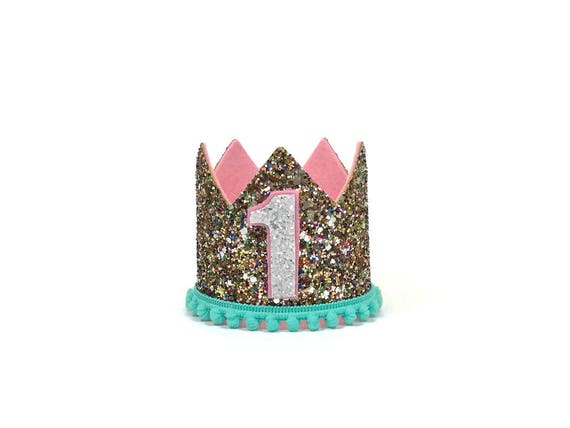 Pet Birthday Crown || Dog Crown|| Pet Pig Cat Kitty Puppy People Birthday Hat || Pet Photo Prop || Dog Gift || Add Any Number