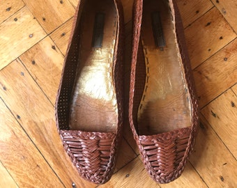 Prada Leather Flats Size 7