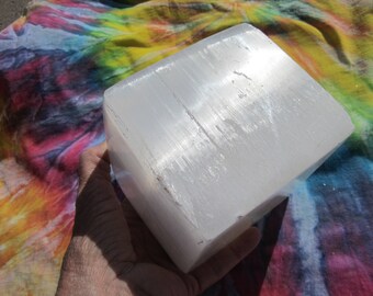 SELENITE BLOCK Polished Morocco 3110g