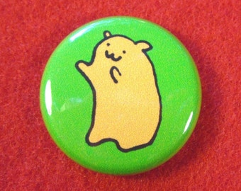 Huggable Hamster One Inch Button