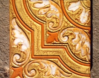 Gorgeous decorative tile/ trivet/ hot plate