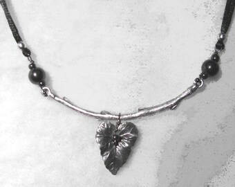 Winter Branch Woodland Necklace