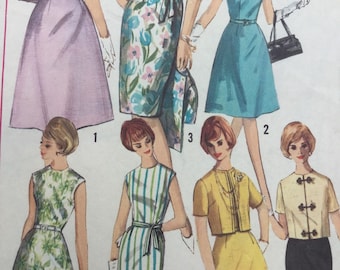 Sewing Pattern - Dress Pattern - Skirt Pattern - Jacket Pattern - Size 14, Bust 34 - Vintage Sewing Pattern - pattern for dress