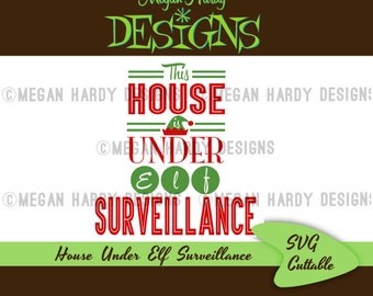 House Under Elf Surveillance SVG