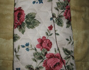 Two Pocket Quilted Clutch / Wallet