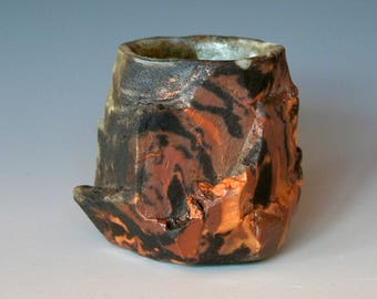 Guinomi, sake cup (kurinuki)