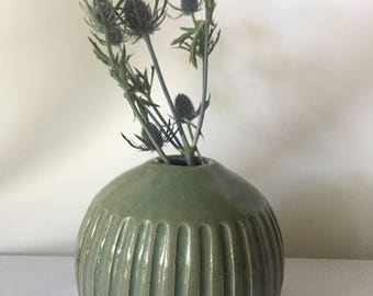 Handmade Ceramic Bud Vase