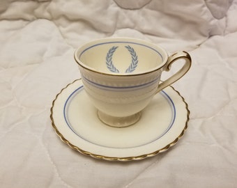 Monticello dinnerware Demitasse tea cup and saucers