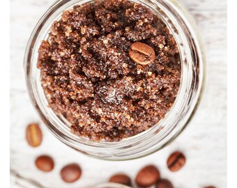 Fairtrade Coconut Coffee Exfoliating Body Scrub | 200g | FREE AUS Postage