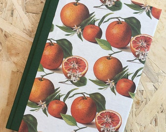 Cookbook, cookbook, 7 categories, ivory paper, hand-bound