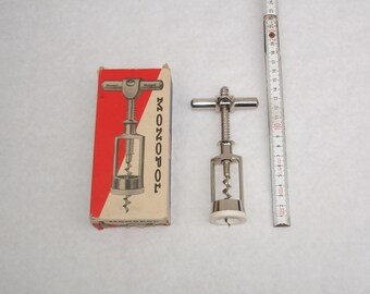 Vintage Monopoly Corkscrew-Germany around 1970