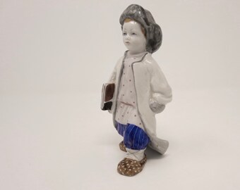 Antique LFZ Lomonosov Factory Porcelain figurine FILIPOK USSR 1950s